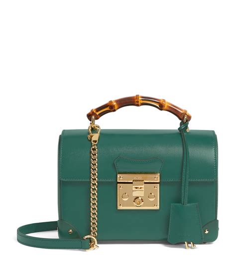 gucci buckle bag with embellishments